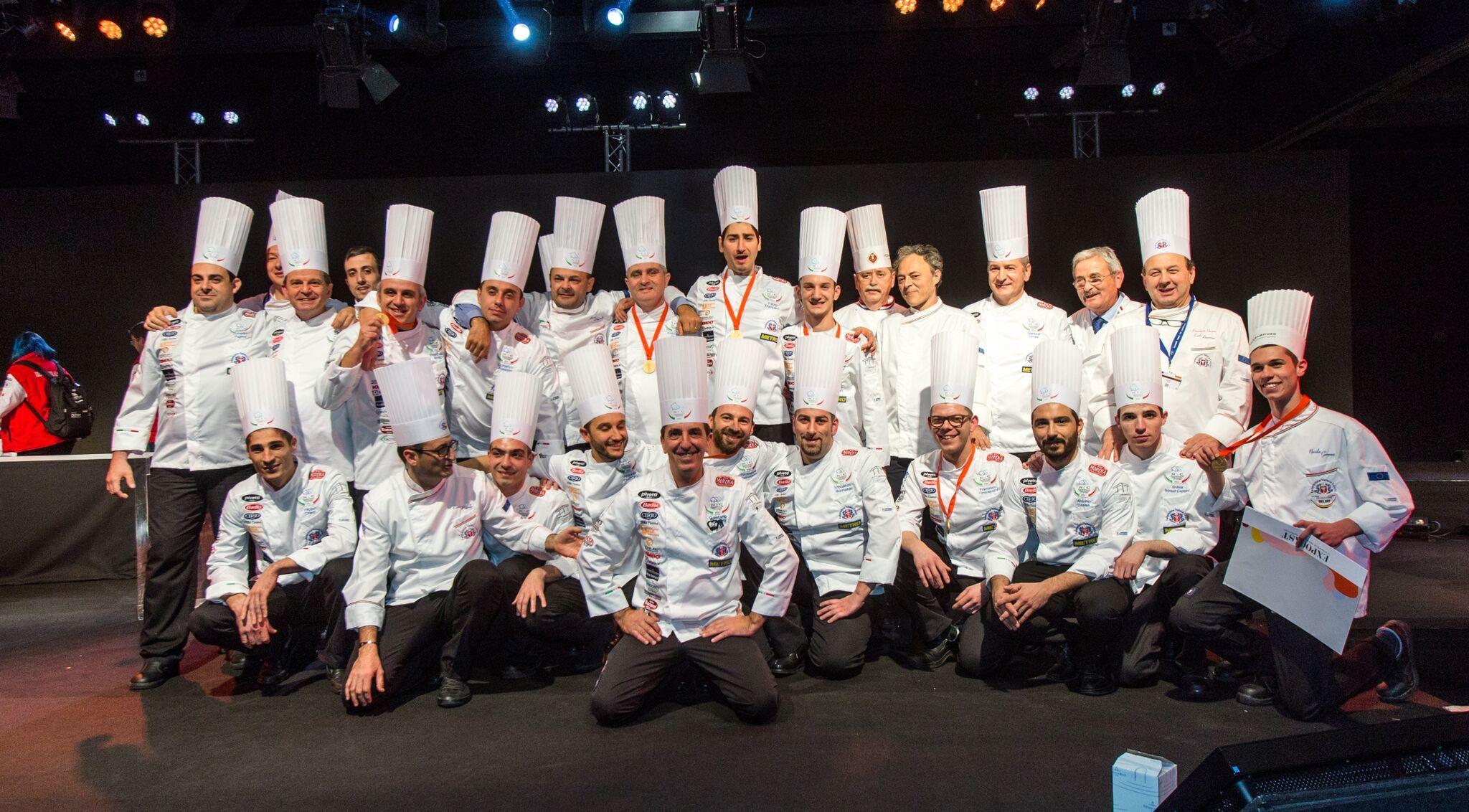 La Nazionale Italiana Cuochi al MI View Restaurant di Milano