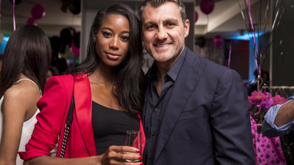 Bobo Vieri, che festa con Jazzma Kendrick!