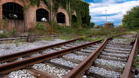 ferrovie , dimenticate , treni , binari