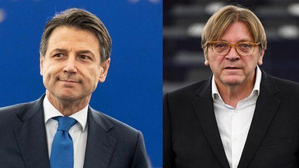 Ue, i Liberali a Conte: "Burattino di Salvini e Di Maio" | Il premier: "Lo è chi risponde alle lobby, non io"