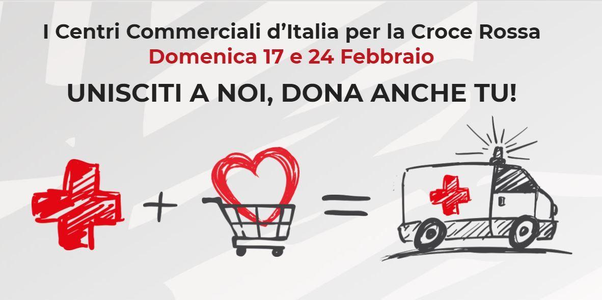 La solidarietà arriva al centro commerciale