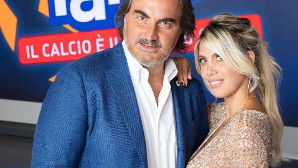 Su Italia 1 torna "Tiki Taka": Pierluigi Pardo schiera il tridente Wanda Nara, Christian Vieri, Antonio Cassano