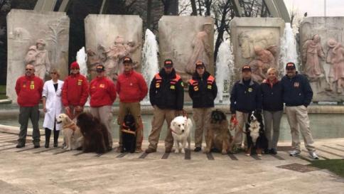 San Raffaele, cani-bagnino aiutano i bimbi ad alleviare lo stress da ricovero
