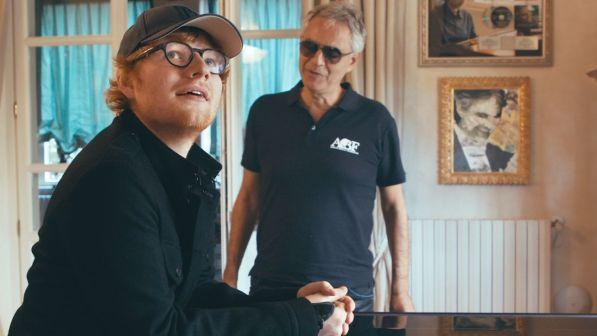 Ed Sheeran e Andrea Bocelli, il loro duetto è una sinfonia