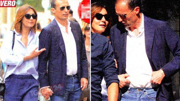 Ambra e Allegri toccano... le maniglie dell'amore