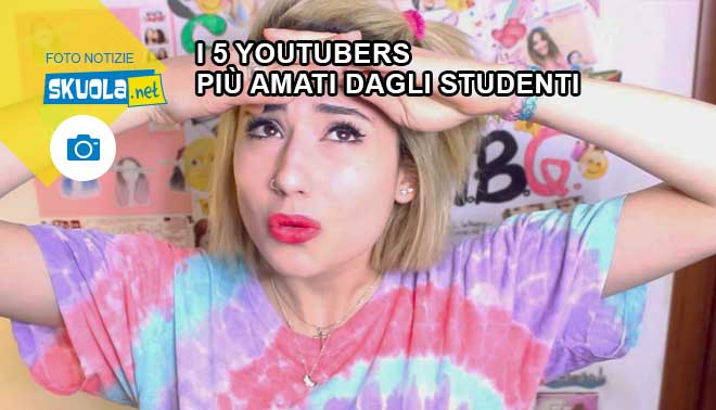 I 5 youtubers più amati dagli studenti