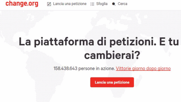 Privacy, il Garante apre un'istruttoria sul sito di petizioni Change.org