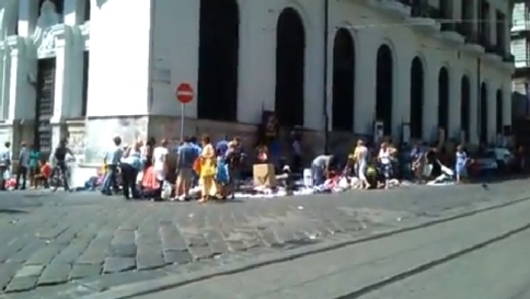 mercato, rom, porta capuana