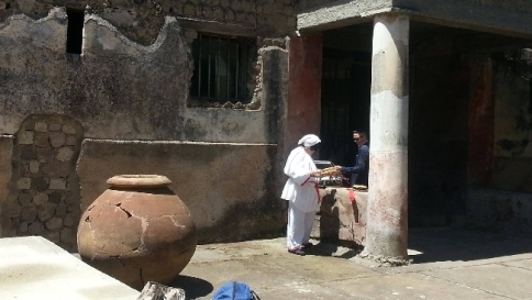 castellammare di stabia,scavi,set fotografici