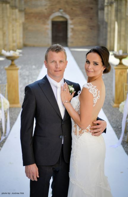 Kimi Raikkonen, nozze in Toscana con la bella Minttu Virtanen - Tgcom9