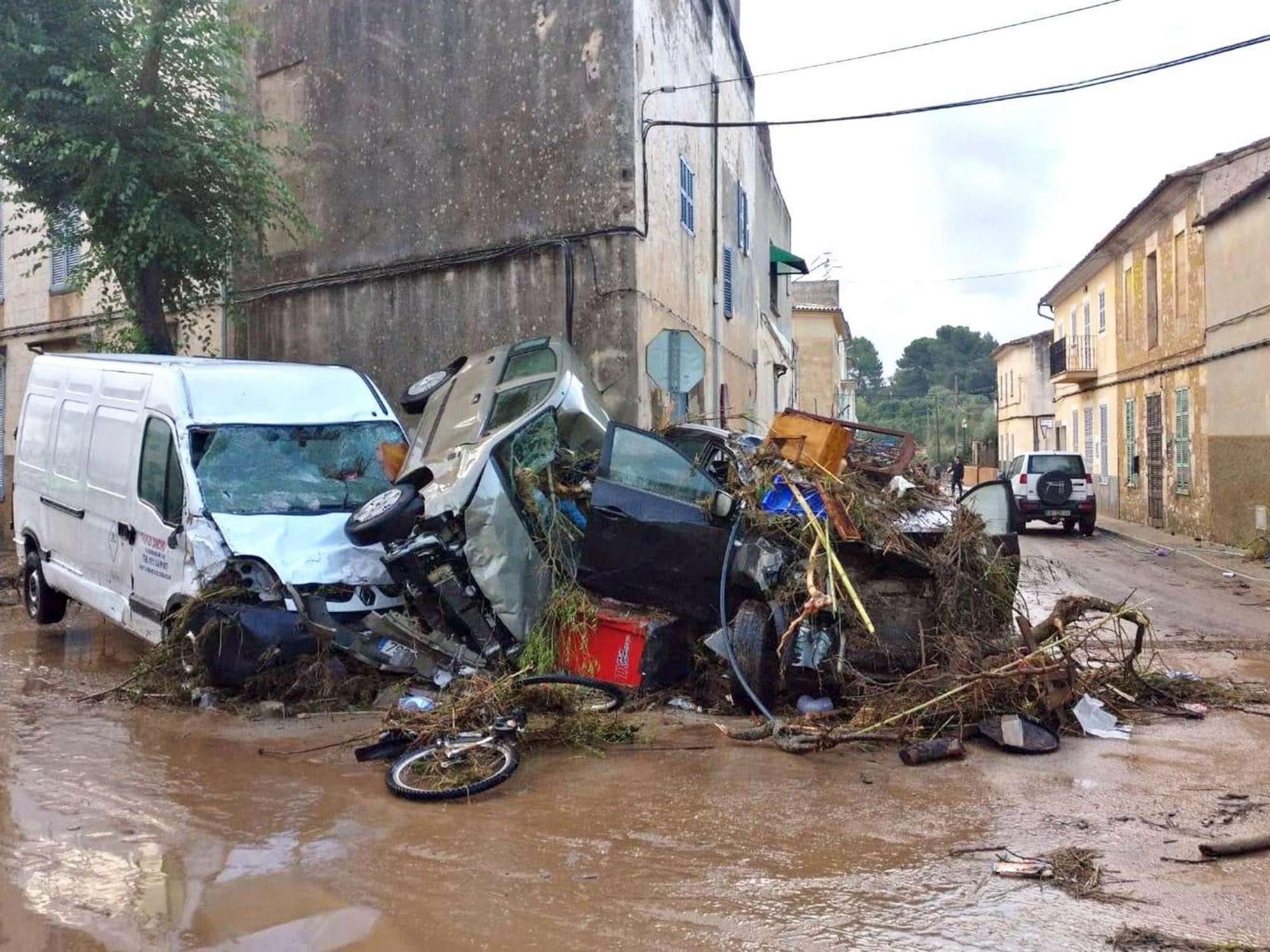 Maiorca in ginocchio per le piogge torrenziali