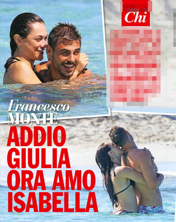 Francesco Monte ha già una nuova fidanzata Francesco Monte ha già una nuova fidanzata