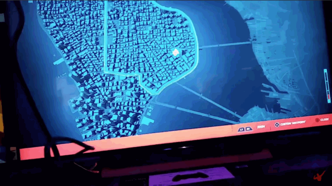 La mappa di Spider-Man PS4