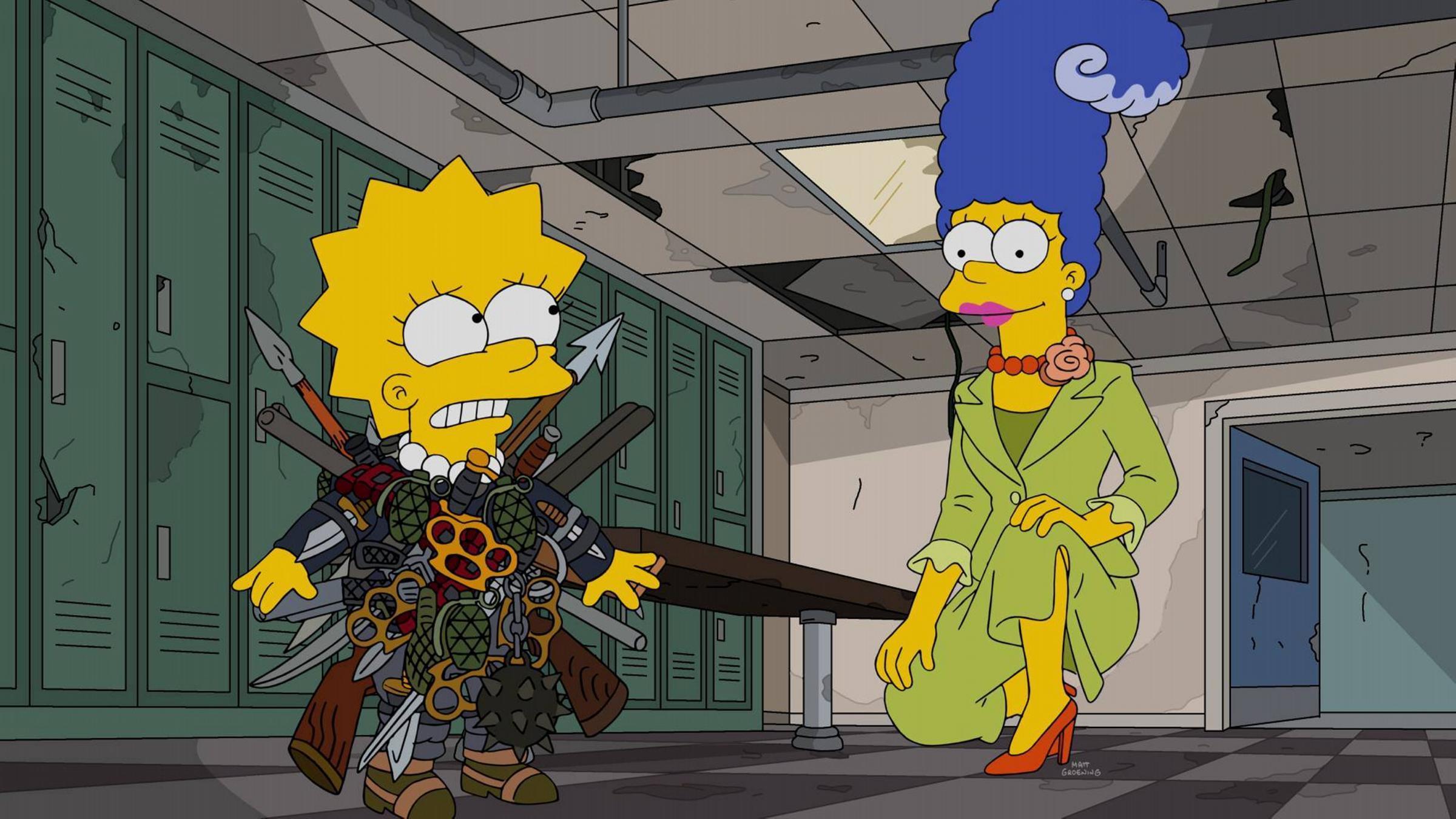 Lisa Simpson cartone animato sesso