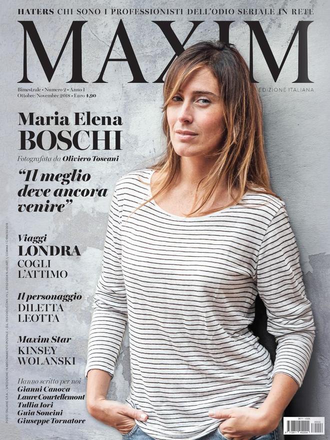 Maria Elena Boschi donna copertina di 