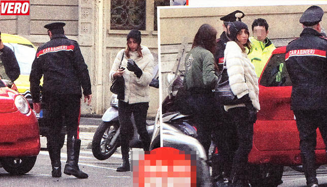 Paura per Benedetta Parodi la figlia si scontra su una minicar