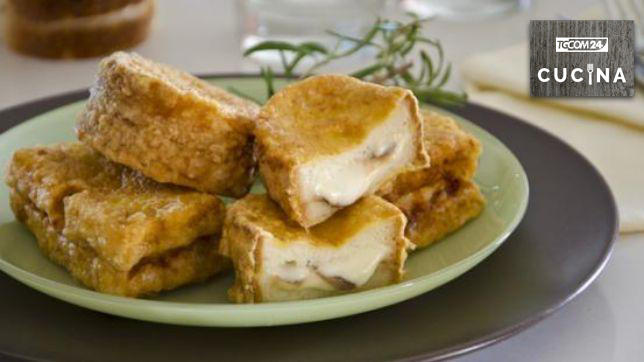 Mozzarella in carrozza con acciughe