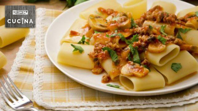 Paccheri alla boscaiola