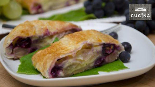 Strudel di uva fragola