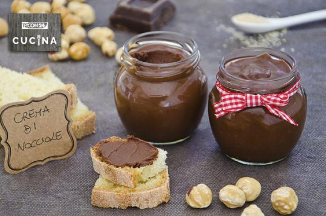Crema spalmabile alle nocciole