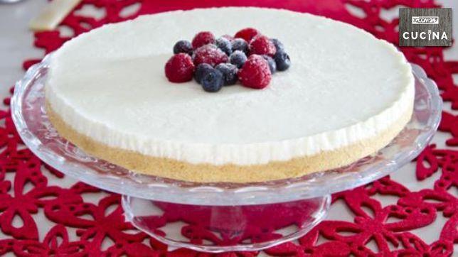 Cheesecake allo yogurt senza uova