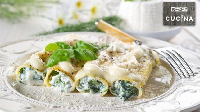 Cannelloni ricotta e spinaci