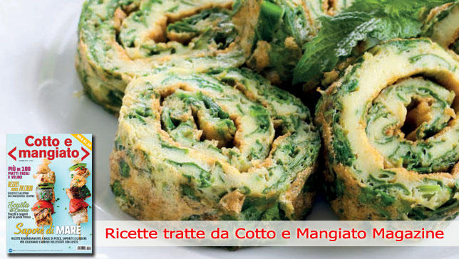 Frittata spinaci e menta