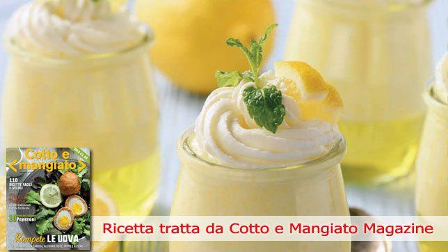 Panna cotta al gelo di limone
