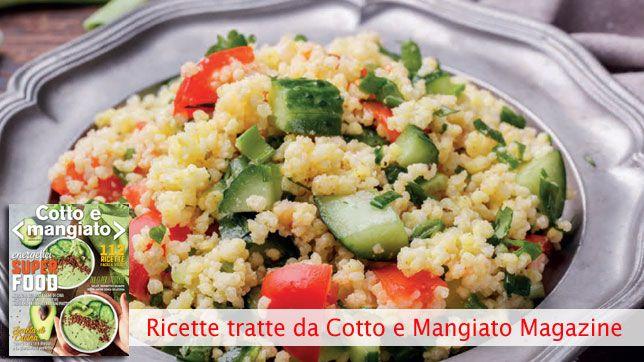 Insalata di bulgur con verdure estive
