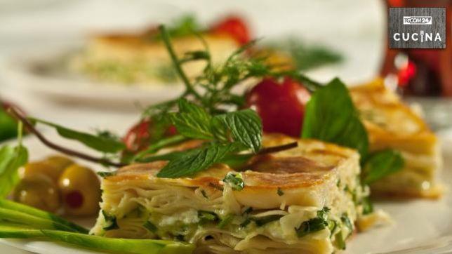 Torta di pane e mozzarella di bufala