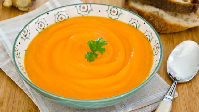 Vellutata di zucca, carote e patate