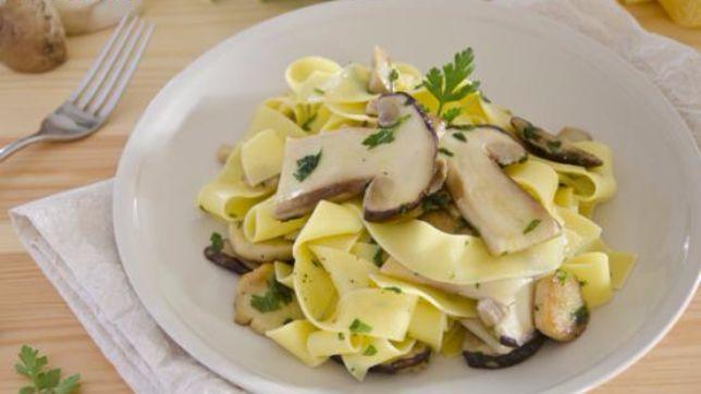 Pappardelle ai funghi porcini