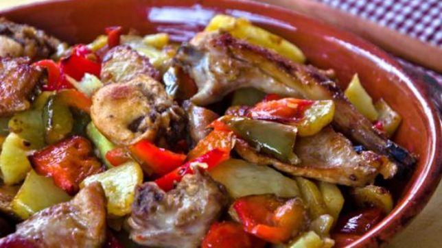 Coniglio ai peperoni
