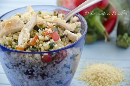 Couscous pollo e verdure