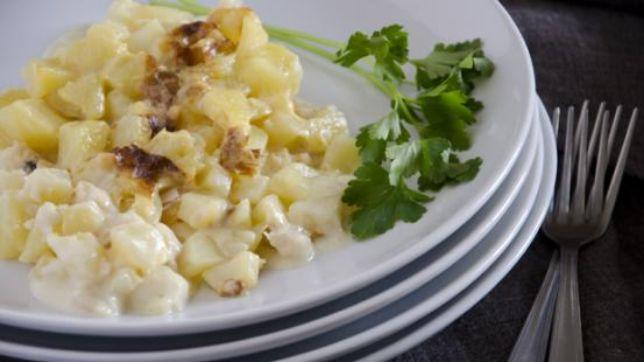Baccalà e patate al forno