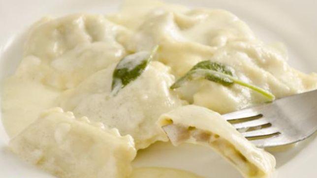 Ravioli funghi, patate e stracchino