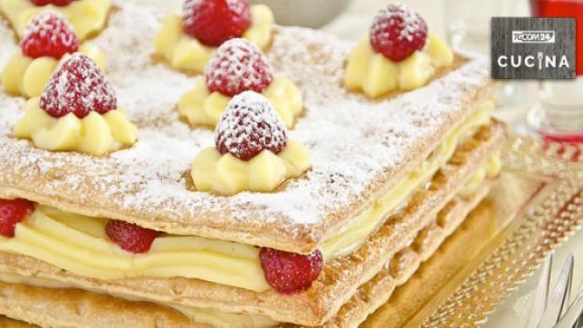 Millefoglie veloce alle fragole