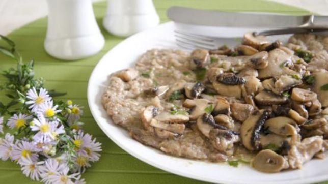 Scaloppine ai funghi