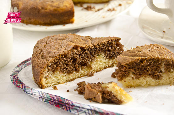 Torta ricotta e Nutella