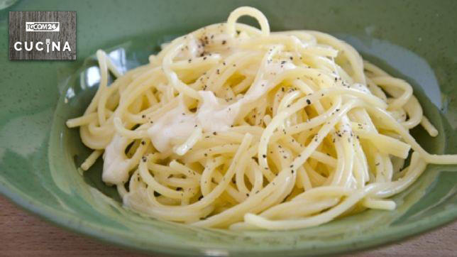 Spaghetti cacio e pepe