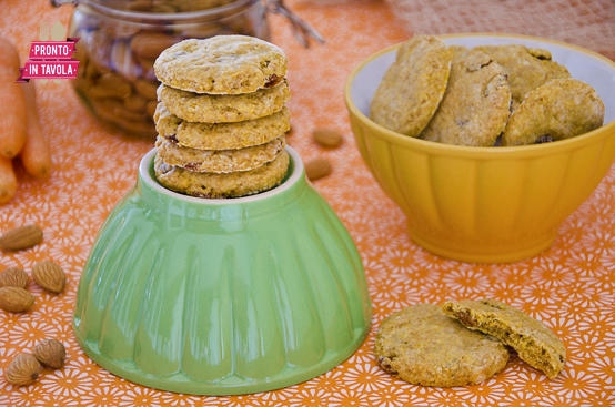 Biscotti vegani alle carote