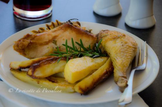 Pollo e patate al forno
