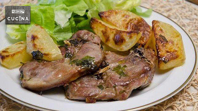 Cosciotto di agnello al forno