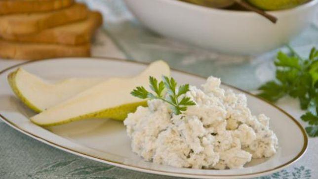 Crema di formaggio con le pere