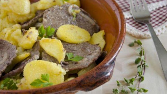 Rosticciata di carne e patate