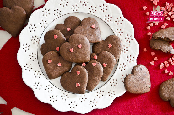 Cuori morbidi al cioccolato