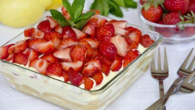 Tiramisù alle fragole