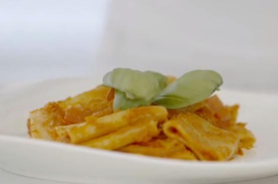 Paccheri ai peperoni