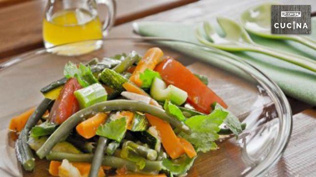 Insalata estiva di fagiolini e carote