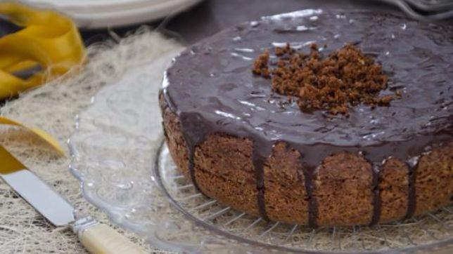 Torta Sacher alle castagne